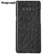 thumbnail image 2 of Funda de teléfono de cuero genuino de lujo para iSamsung note 8, funda protectora de teléfono con textura de avestruz, paquete medio Fivean unisex, 2 of 2
