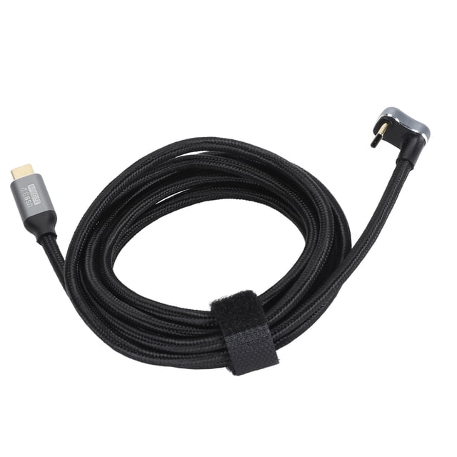 U Shape USB Type C Cable,PD100W USB3.2 Gen2 10Gbps Male to Male Data Cable,4K 60Hz Screen Casting Data Charging Cable Support OTG