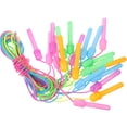 thumbnail image 3 of KAKOWELY Skip Rope 10pcs Skip Rope Adjustable Fast Plastic Handle Jump Rope Rope Fitness Equipment for Boxing Training(Random Color)98.43"X0.79"X0.79", 3 of 5
