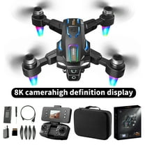 HNZENBW Drone with 8K HD Dual Camera,with 2 Batteries,Brushless Motor,360°Flip,One Key Take off,Headless Mode,for Kids Adults