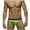 Green, variant on Speedos for Men Mens Swimming Trunks Flat Corner Beach Resort Water Park Soaking Hot Spring Digital Printed Swimming Trunks(Dark Blue,XL)