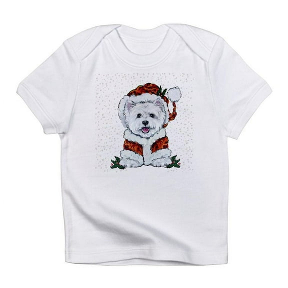 CafePress - Santas Westie Helper Infant T Shirt - Infant T-Shirt