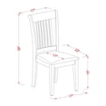 thumbnail image 6 of 5 PC Dining set Table with Leaf and 4 Chairs for Dining, 6 of 6