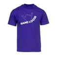 thumbnail image 1 of Gravity Threads Hang Loose Mens Short-Sleeve T-Shirt - Purple - X-Large, 1 of 2