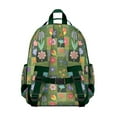 thumbnail image 2 of Nature Inspired Floral Print Waterproof Travel Backpack for Teens, 2 of 5