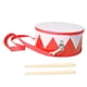 thumbnail image 1 of Tambor de juguete para niños, tambor de mano, educativo, sensorial, con 2 baquetas, tambor de cintura para niños. Rojo, 1 of 9