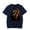 NavyBlue, variant on Scream 7 Print T-shirt Summer Unisex Short-sleeved Fashion Y2K Casual Stylish Design Tee