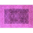 thumbnail image 1 of Ahgly Company Indoor Rectangle Oriental Purple Traditional Area Rugs, 2' x 5', 1 of 4