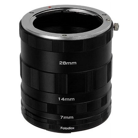 UPC: 0847372023769 | Fotodiox Macro-Tube-EOSM Macro Extension Tube Set for Canon EOS M Mount Mirrorless Camera