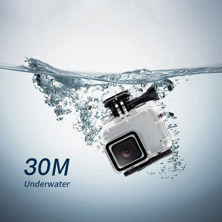 Waterproof Case Housing for Gopro Hero 7 Silver White