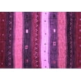 thumbnail image 1 of Ahgly Company Indoor Rectangle Abstract Purple Contemporary Area Rugs, 5' x 7', 1 of 4