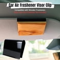 thumbnail image 2 of 2 car air freshener sun visor clips, compatible with drifting car air fresheners, car interior deodorizer holder, suitable for sedans, trucks, and (just the clips), 2 of 5