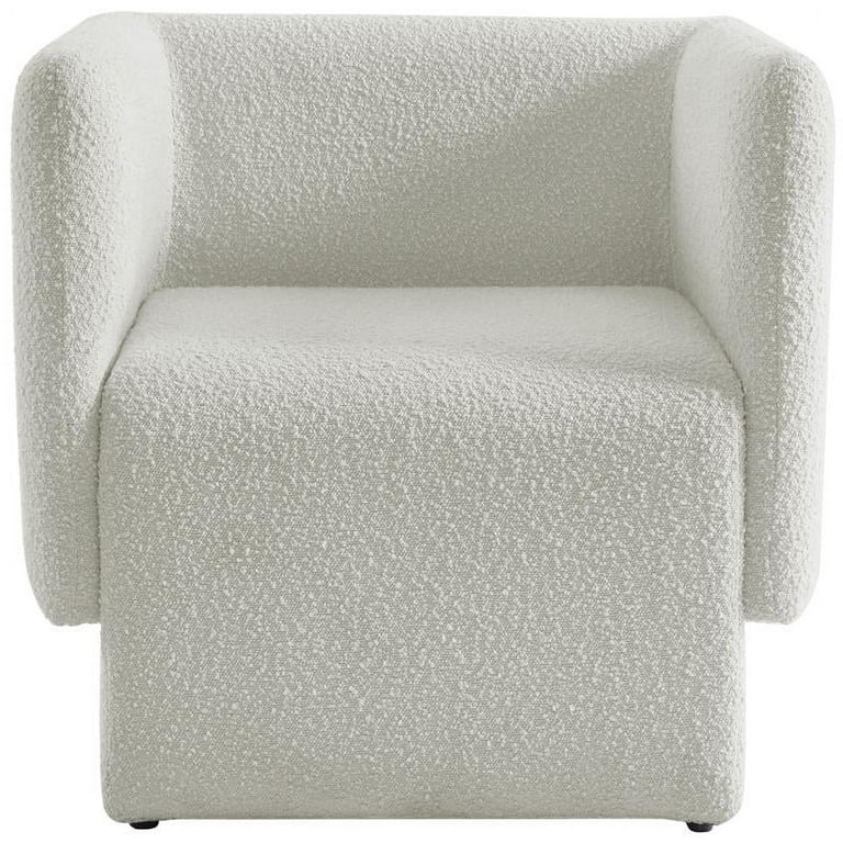 Meridian Furniture Vera Boucle Fabric Accent Chair Meridian Furniture Vera Boucle Fabric Accent Chair