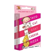 Taco Cat Goat Cheese Pizza Sweetheart Edition Valentine's Card Game