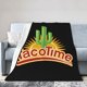 thumbnail image 2 of Manta de franela Taco Time, elegante edredón para una siesta, edredón de invierno para las cuatro estaciones, antimicrobiano, con control de olores, refrescante, ligero y antiestático, unisex, 80 x, 2 of 5
