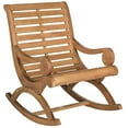 thumbnail image 1 of Safavieh Outdoor Collection Sonora Rocking Chair, Teak Brown, 1 of 4