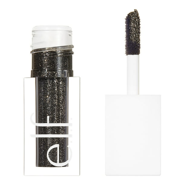 e.l.f. Liquid Glitter Eyeshadow, Black Magic