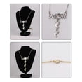 thumbnail image 3 of Photo Bezel Trays Pendant Necklace Sublimation Blank Mom Footprint Clavicle--Silver Plated 2-Product code 55934 Silver Plated 3, 3 of 4