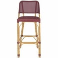 thumbnail image 3 of Safavieh Deltana Wicker Indoor-Outdoor Barstool, 3 of 4