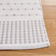 thumbnail image 3 of Safavieh Montauk Nuala Abstract Dots Cotton Runner Rug, Light Gray/Ivory, 2'3" x 9', 3 of 11