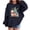 F111-Navy, variant on hengsof Unisex Kids Fashion Christmas Hoodie Boy Girl Long Sleeve Casual Fall Winter Pullover Sweatshirt