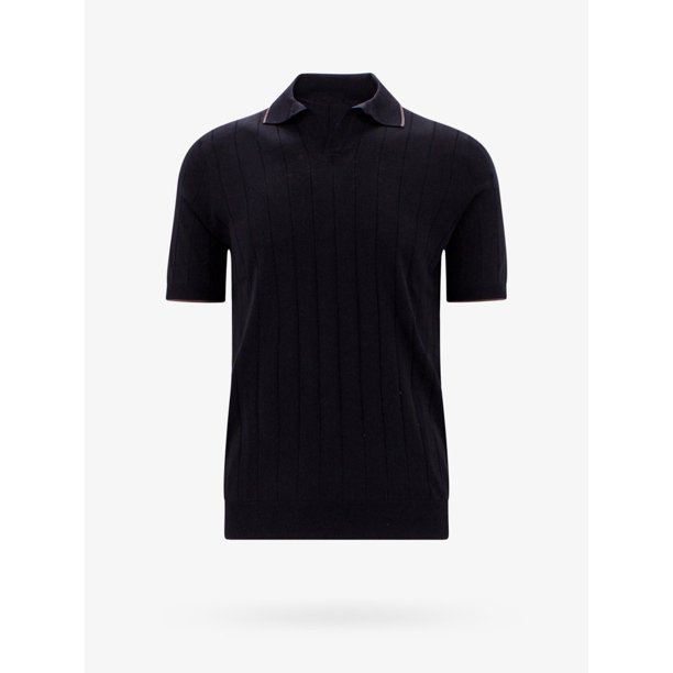 NUGNES 1920 POLO SHIRT MAN Black POLO SHIRTS
