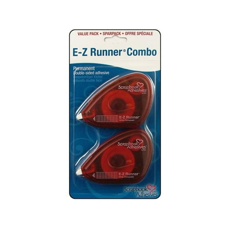 3L Scrapbk Adh EZ Runner Value Pack 2pc