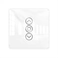 thumbnail image 1 of Interruptor Inteligente para Cortinas Tuya ZigBee 2.5D RF433, con Cristal Táctil, para Persianas Enrollables, Interruptor Inteligente con Aplicación Inalámbrica, Color, 1 of 5
