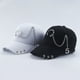 thumbnail image 2 of Gorra de béisbol coreana de primavera y verano para mujer, gorra de hip-hop para hombre, gorra informal de estilo británico para estudiantes, gorra de calle con aro de hierro, 2 of 6