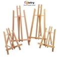 thumbnail image 7 of Stein Design Artistry Display Easels - Foldable A-Frame Easels for Presentation, Paintings, Signs, Markets, & More! - [Elm Finish - Medium], 7 of 7