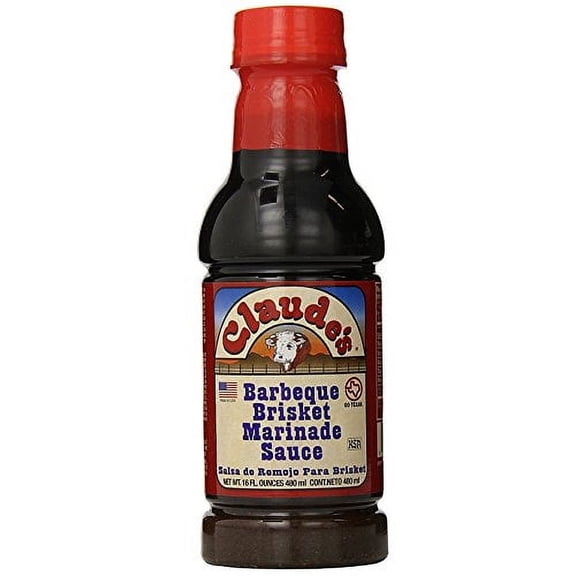 Claude's Bbq Brisket Marinade Sauce-16 Oz-2 Pack
