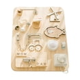 thumbnail image 1 of Juguetes de Montessori tablero ocupado tableros de sensibilidad giradores de para bebé tablero de actividad para de CUTICAT Tablero sensorial ocupado, 1 of 7