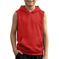 thumbnail image 5 of Boys Tank Top Muscle Tee Sleeveless Workout Shirt Athletic for Kids Basketball Sleeve Youth, 5 of 5