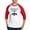 Red/White, variant on CafePress - Halloween Pretend Im A Bat Baseball Jersey - Cotton Baseball Jersey, 3/4 Raglan Sleeve Shirt