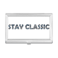 thumbnail image 1 of Quote Stay Classic Business Card Holder Case Pocket Box Wallet, 1 of 3