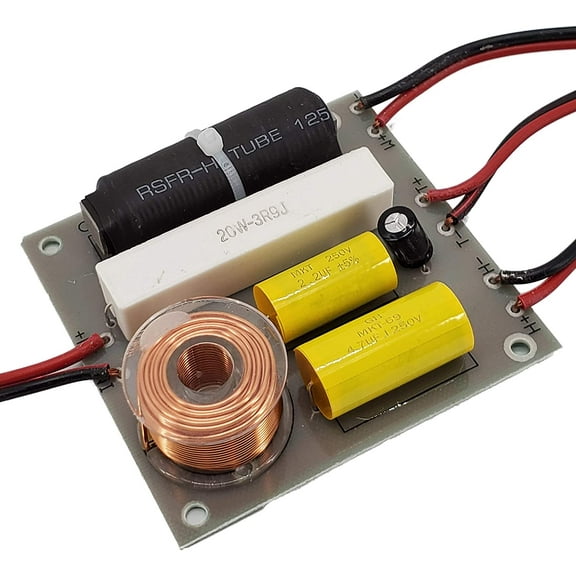 MR DJ 3-WAY Replacement Speaker Crossover 1200 Watts WORKS FOR JBL, Peavey, Cerwin Vega, Pyle-Pro, Mr.DJ, Many Other Brands