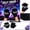 Black, variant on Cartoon Big Eye Gloves Plush Hand Puppet Mittens Funny Split Thumb Animal Costume Gloves for Cosplay Interactive Toy Green One Size