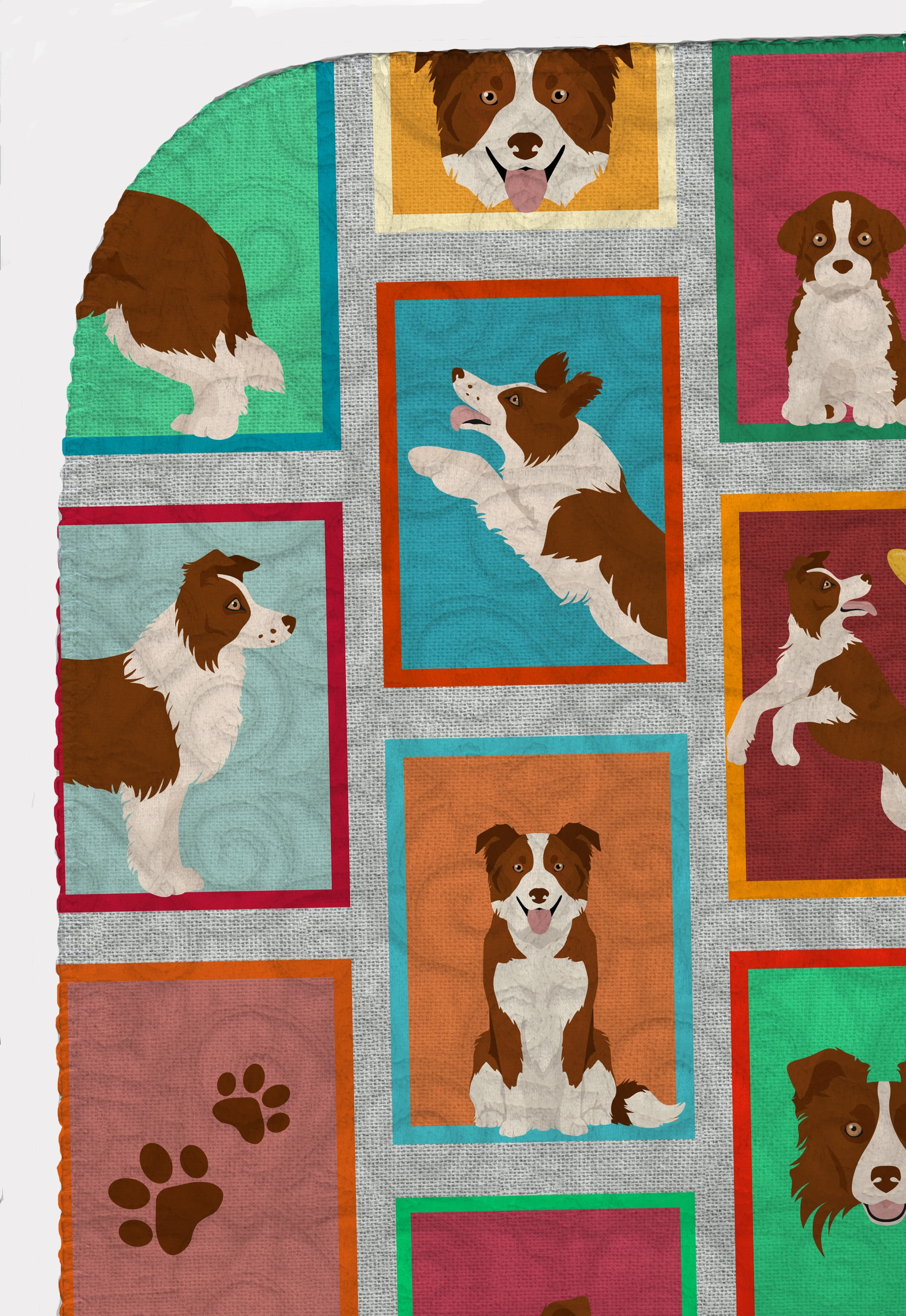 Border Collie Dog Toys - red border collie dog, border collie blanket, border  collie bedding, cute d Shower Curtain by PetFriendly