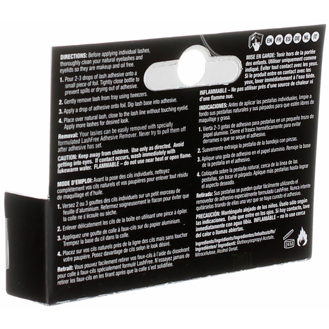 Ardell LashTite Eyelash Adhesive, Clear 0.125 oz (Pack of 6)