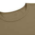 thumbnail image 7 of Mifsaly 3 Pack Girls Ribbed Knit T-Shirts Lettuce Trim Crewneck Short Sleeve Summer Tops Toddler Kids Slim Fit Cute Casual Basic Tee, 7 of 7