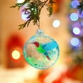 thumbnail image 4 of Bolas planas de acrílico Jadeshay 2022 X Mas Bird Árbol de Navidad 8 cm, 4 of 7