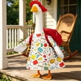 thumbnail image 7 of XGFHYJEH Porch Goose Outfits, 23 Inch Lawn Goose Clothes Costume for Standard Cement Plastic Goose Statue, Weatherproof Outdoor Decor for Front Porch Lawn Yard Garden Patio, 7 of 7