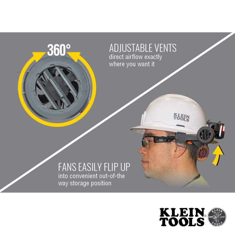 Klein Tools Hard Hat Lightweight Cooling Fan