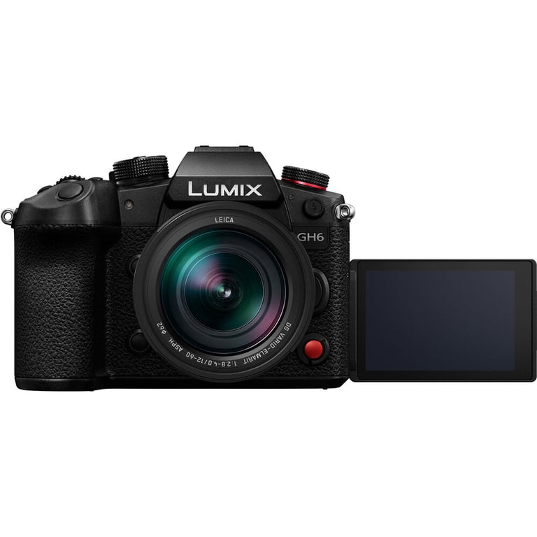 Panasonic Lumix GH6 Mirrorless Video Camera with 12-60mm Lens +