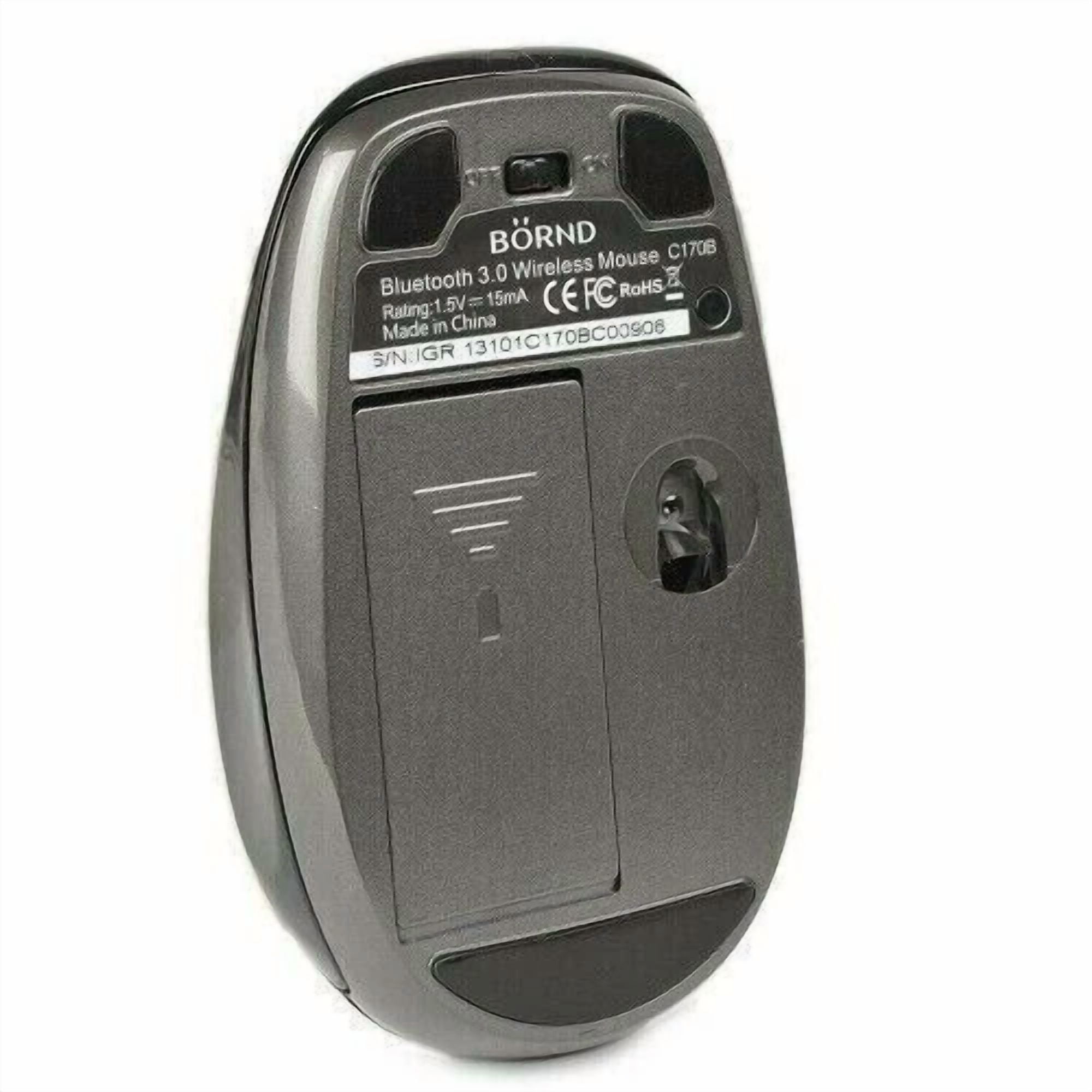 CRESTIN- Sealed--Bornd C170B 3-Button Bluetooth Wireless Scroll Optical Mouse W/1750Dpi