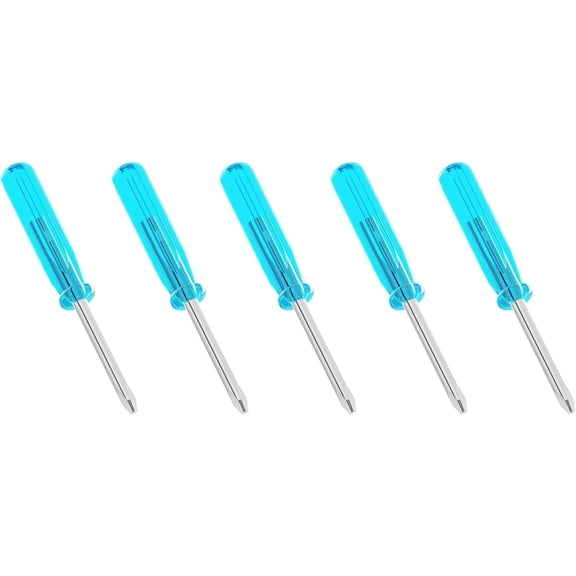 5-Pack (2mm) Mini Phillips Screwdrivers - 1.7-inch(45mm)Total LengthPrecision Cross Head Driver - Heat-Treated Tool Steel with Non-Slip Grip for Small Electronics & Toy Repair