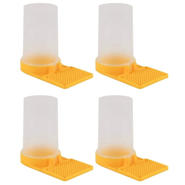 Alimentador de Abejas, Bebedero de Agua Potable, Apicultura Miel Comederos Abejas Riego Abejas, Herramientas Suministros, Alimentación de Abejas, Herramientas de Bebedero, 4 Piezas