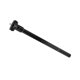 thumbnail image 1 of Poste de asiento de suspensión para bicicleta Unique Bargains 22.2x350mm negro brillante de fibra de carbono, 1 of 7