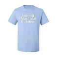 thumbnail image 2 of Wild Bobby, Jadon & Marcus & Bukayo, Sports, Men Graphic Tee, Light Blue, Large, 2 of 5