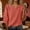 Orange, variant on Women Cotton Linen Tops Womens Comfort Colors Tshirt Womens T Shirts Loose Fit Cute Summer Tops Womens Comfort Colors Tshirt Wrinkle Free Travel Clothes For Women Womens Tops